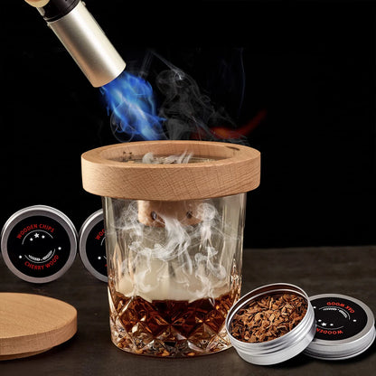 Cocktail Smoker Kit for Whiskey, Cheese. Add flavor to any drink. Smoker Accessories | Cocktail Bar Accessories | Cocktail Smoker