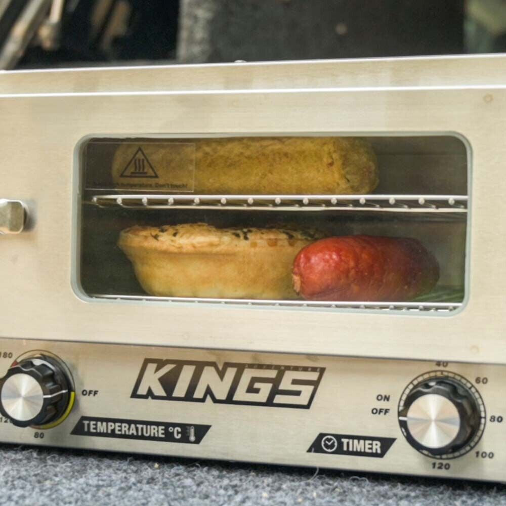 Electric Pie & Sausage Roll Oven - Great on the Go!  